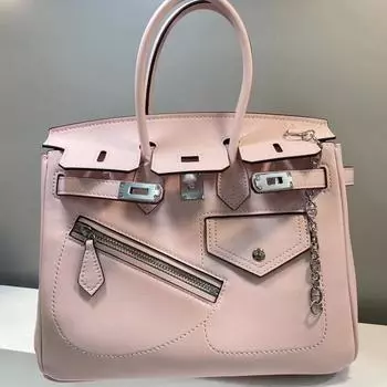 Ml2024 натуральная кожа женская сумка Swift кожа 25 пародия мягкий верхний слой коровья кожа панк цепь платиновая сумка ручная диагональная крест 25x14x20cm коричневый