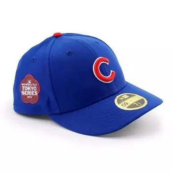 MLB 2025 Открытие Игры Модель Токийской Серии Кепка LP59FIFTY Чикаго Кабс MLB ТОКИЙСКАЯ СЕРИЯ НИЗКАЯ КРОНА КЕПКА ЧИКАГО КАБС Шляпа 5950 LC LP Аутентичная Сёхэй Отани
