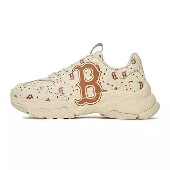 MLB Big Ball Chunky Saffiano Diamond Monogram BOS Бежевый