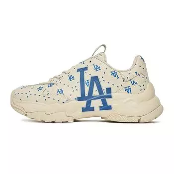 MLB Big Ball Массивный сафьяновый бриллиант с монограммой LA Ivory 230