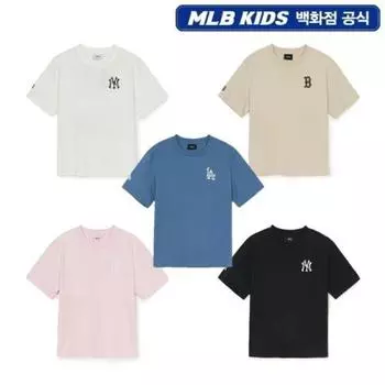 MLB Детская базовая футболка с принтом «улица» blacks/105