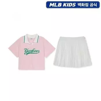 Mlb Kids VarsiTy Girls T shirT seT Pink/110