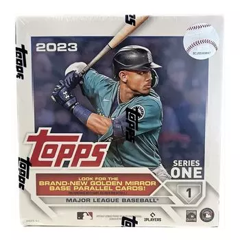 MLB Major League Baseball Baseball Cards Topps Series 1 Mega Box 256 штук Topps Series 1 Baseball Mega Box [2023 Cards]