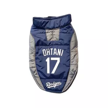 MLB Официальный Лос-Анджелес Доджерс Шохей Отани Модель игрока Пуховик Униформа Бейсбол Лос-Анджелес Доджерс Pet SM