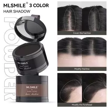MLSMILE Hairline Fluffy Powder Пудра для теней для волос заполняет волосы, соединяя их между собой, Артефакт 01