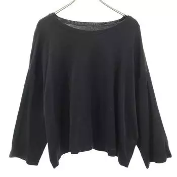 MM6 18SS made in Italy Long sleeve Side line Cut S black Women Used