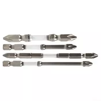 Мм Мм Шестигранная ручка из легированной стали Магнитная двухголовая отвертка Бита