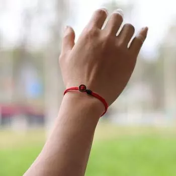 2 мм наборный износ ручной работы веревка винтажная пуговица мужчины женщины плетеный веревочный браслет пара студентов запястье ювелирные изделия 20.5cm/8.07inch чёрный