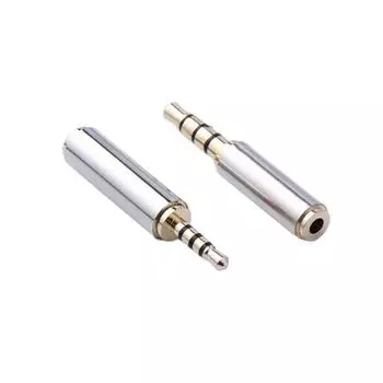 мм штекер мужской - женский 2,5 мм на 3,5 мм аудио штекер усилитель наушников аудио разъем аудио адаптер 3.5 male to 2.5 female