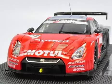 MMP EBRRO SUPER GT500 MOTUL AUTECH Окаяма тест 2011 готовая модель 1/43 GT-R
