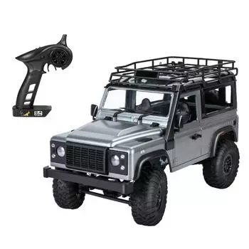 MN 99s 2.4G 1/12 4WD RTR Crawler RC Автомобильный внедорожник для моделей автомобилей Land Rover 3 батареи 2 Batteries серый