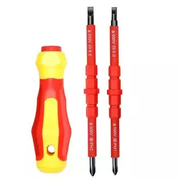 Многоцелевая электрика крестовая отвертка с шлицем бита хром-ванадиевая сталь