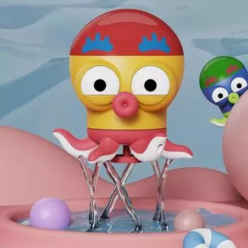 Многоцелевая игрушка-разбрызгиватель для ванны Пластиковая игрушка-распылитель для ванны На координацию движений рук и глаз Style A