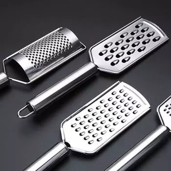 Многоцелевая кухонная терка из нержавеющей стали для сыра, масла, терка, лимон, цитрусовые, овощи, фрукты