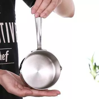 Многоцелевая мини-кастрюля из нержавеющей стали 304 для молока, масла, сливочного масла и соуса 10cm