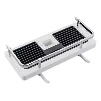 Многоцелевая полка для хранения в ванной комнате, однослойный кронштейн для унитаза, регулируемый по высоте держатель для душевой лейки, полая конструкция, товары для дома