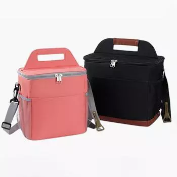 Многоцелевая сумка Bento большой емкости с термозастежкой-молнией для пикника Small темно-синий