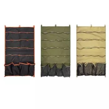 Многоцелевая сумка для отделки альпинистского снаряжения Контейнер для альпинистского снаряжения для улицы чёрный