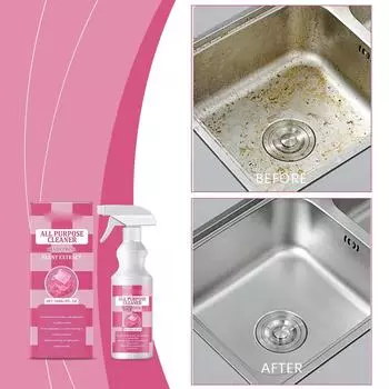 Многоцелевое бытовое чистящее средство, мощное средство для удаления масла и грязи, наружный бытовой очиститель-спрей 150 мл One Size