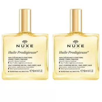 Многоцелевое сухое масло Nuxe Foil Prodigy, 50 мл, 2 шт.