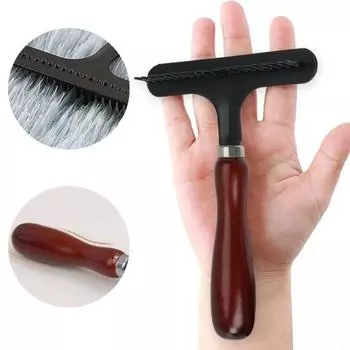 Многоцелевой эргономичный очиститель для рук с гладкой поверхностью и щеткой для ковров