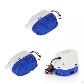 Многоцелевой автоматический погружной насос трюмной воды для лодки 12 В 1100 галлонов в час