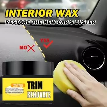 Многоцелевой автомобильный полировальный воск для ремонта - блеск салона и защита шин, приборная панель, восстановление пожелтения многоцветного автомобиля 5G