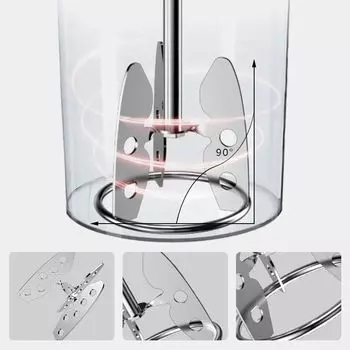 Многоцелевой бетономешалка, инструмент для перемешивания, нержавеющая сталь, стержень для смешивания, шпатлевка, палка для смешивания для электрической бетономешалки