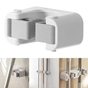 Многоцелевой держатель для швабры, стеллаж для хранения швабр из АБС-пластика, высокое качество A