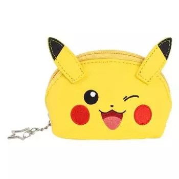 Многоцелевой кошелек Pikachu для карточек, кошелек для монет, чехол для наушников Buds Airpod