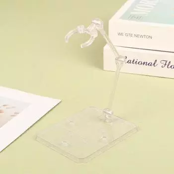 Многоцелевой кронштейн для украшения модели фигурки, подставка для дисплея, подходит для 6-7-дюймовой фигурки куклы аниме Hg114 Rg transparent 1