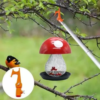 Многоцелевой крюк с регулируемым углом наклона и ручкой для резьбового столба с креплением на винтах