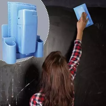 Многоцелевой магнитный ластик для белых досок, поглощающий пыль, очиститель для белых досок в спрее для класса 3Pcs cloth