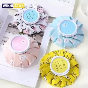 Многоцелевой мешок для физиотерапии с героями мультфильмов, холодный и горячий, кухонный мешок для льда, студенческий общежитие, охлаждающий мешок для холодного и горячего компресса белый