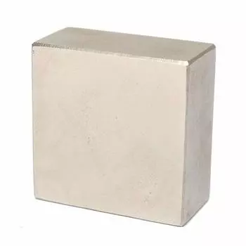 Многоцелевой N50 50x50x25mm Супер сильный редкоземельный магнит NdFeB кубической формы