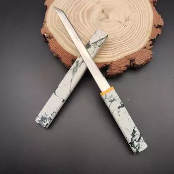 Многоцелевой нож из нержавеющей стали, кухонный нож для пилинга, барбекю, уличный портативный нож для рыбалки с текстурой покрытия, внешний вид 1Pcs серый