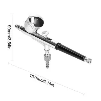 Многоцелевой профессиональный T130 0,3 мм аэрограф Max 30PSI набор воздушных насосов для изготовления моделей DIY Art US Plug разноцветный