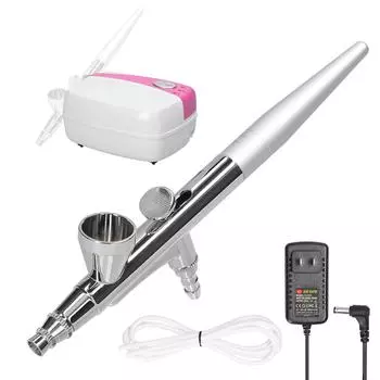 Многоцелевой профессиональный воздушный компрессор для аэрографа, комплект 18PSI, 3-скоростной насос для аэрографа US Plug белый