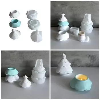 Многоцелевой ящик для хранения украшений для рождественской елки, 3 яруса, складные органайзеры с крышкой для праздничного украшения