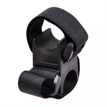 Многоцелевой ремень для велосипеда, держатель светодиодного фонарика, держатель для велосипедного замка, крепежный ремень, аксессуары для горного велосипеда чёрный