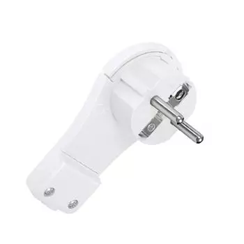 Многоцелевой штекерный адаптер EU Power Plugs Rewireable Schuko Sockets для французского, немецкого, корейского использования 16A 250V белый