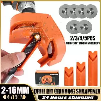 Многоцелевой станок для заточки сверл, профессиональная электрическая ударная точилка для сверл, одноразовая двухсторонняя полировка