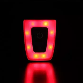 Многоцелевой задний фонарь для велосипеда, стильный фонарь для шлема для ночных поездок