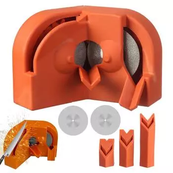 Многоцелевой заточной станок для сверл Многофункциональный заточной станок для сверл Инструмент для заточки сверл Абразивный инструмент для сверл оранжевый