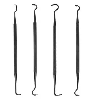 Многоцелевые аксессуары для инструментов для чистки автомобиля: проволочные щетки и 4 нейлоновых кирки, набор кисточек и 3 двусторонних головки