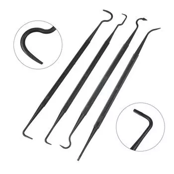 Многоцелевые аксессуары для инструментов для чистки автомобиля: проволочные щетки и 4 нейлоновых кирки, набор кисточек и 3 двусторонних головки