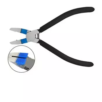Многоцелевые диагональные кусачки Зажимы для автомобильных дверных панелей и пластиковые заклепки Диагональные плоскогубцы Автомобильные кусачки чёрный