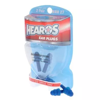 Многоцелевые формованные силиконовые беруши HEAROS NRR 21 пара средств защиты органов слуха бесплатно (2 и случай)