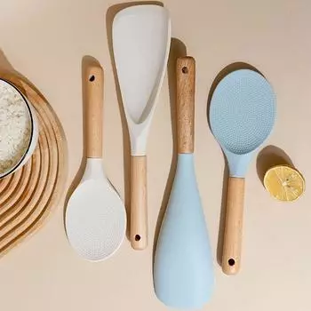 Многоцелевые гастрономические гаджеты для дома, кухонные принадлежности, кухонная утварь, совок для риса, лопатка white-Style B