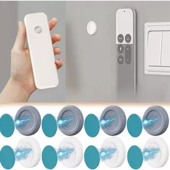 Многоцелевые прочные магнитные крючки для домашнего офиса, настенный держатель для пульта дистанционного управления, магнитный держатель для ключей, крючок для подвесного органайзера с защитой от потери 1pcs